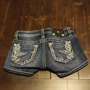 Miss Me Shorts Girls Shorts Bling